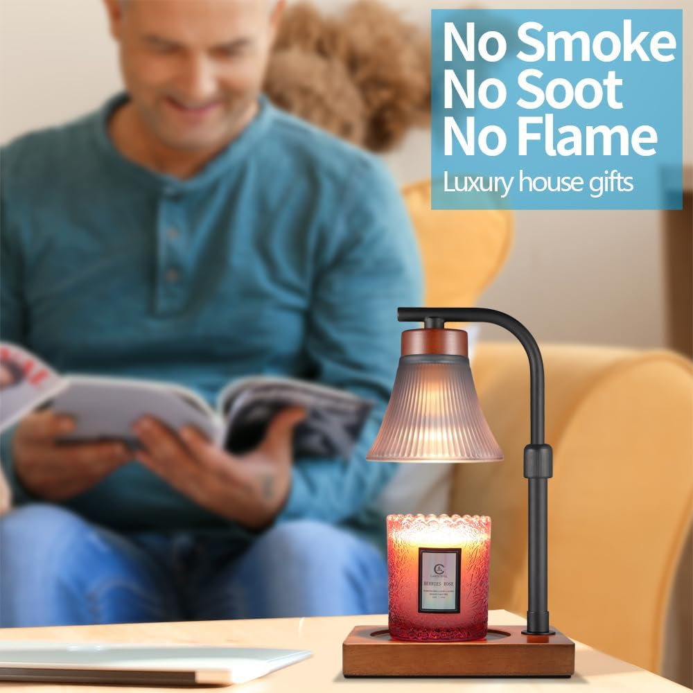 Dimmable Candle Warmer Lamp with Adjustable Height