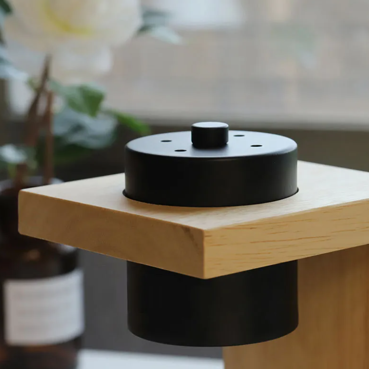 Solid Wood Wax Melting Lamp